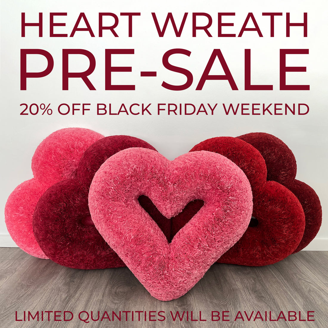 Black Friday Weekend Exclusive: First-Ever Discount on Heart Coffee Filter Wreath!