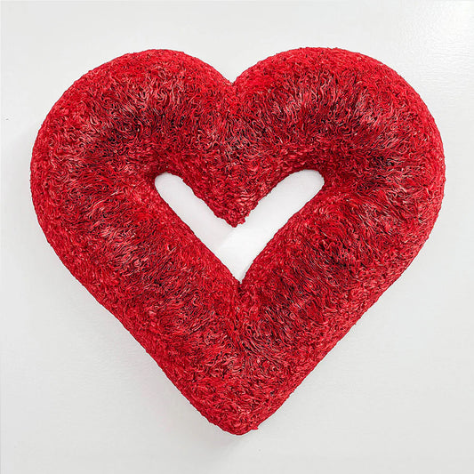 Heart Coffee Filter Wreath