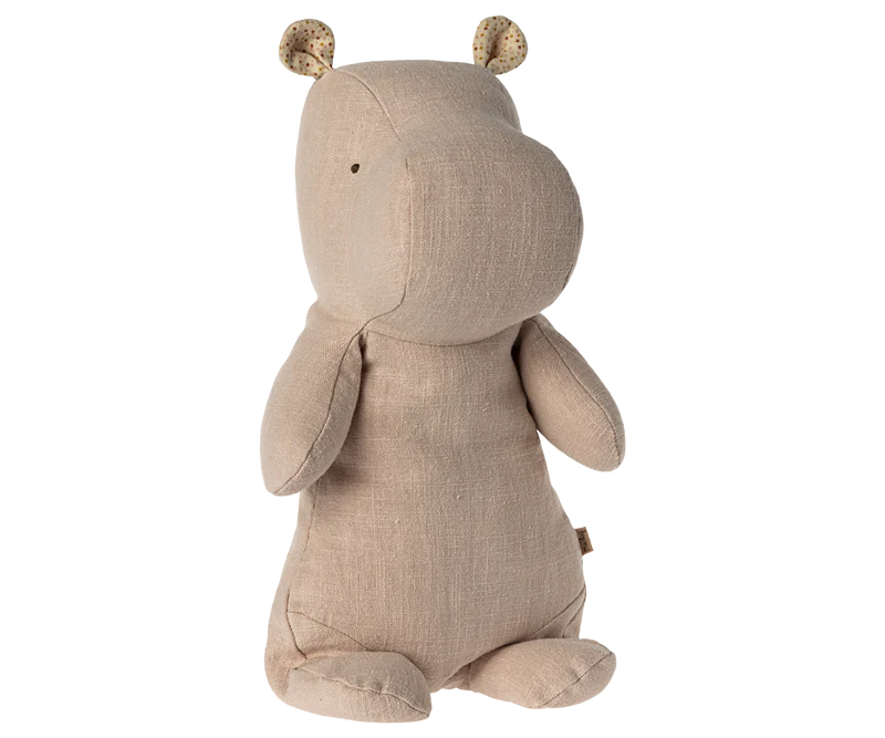 2024 Maileg Safari Friends Medium Light Rose Hippo