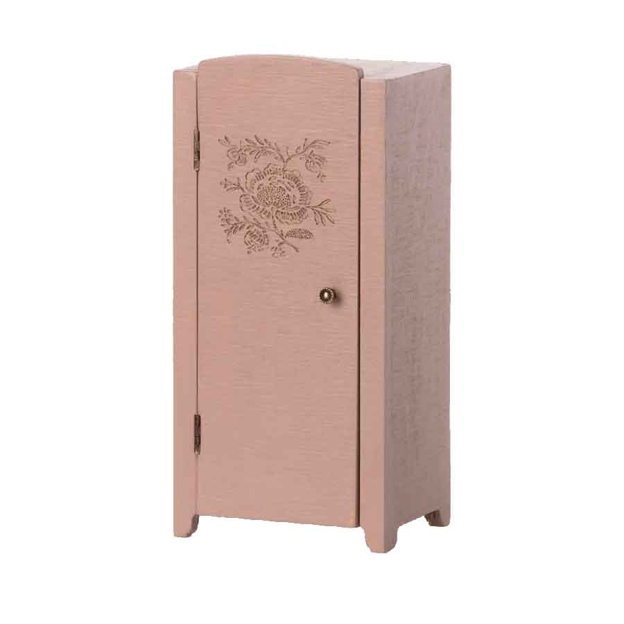 2021 Maileg Miniature Light Rose Closet - Knot and Spool