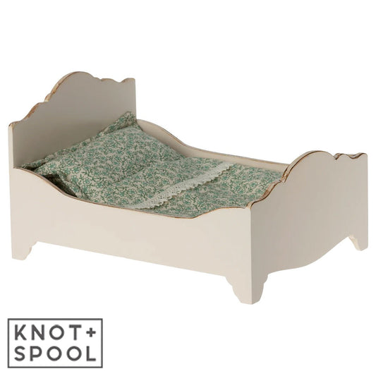 2022 Maileg Mouse Wooden Bed - Knot and Spool