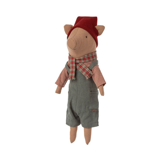 2023 Maileg Boy Christmas Pig - Knot and Spool