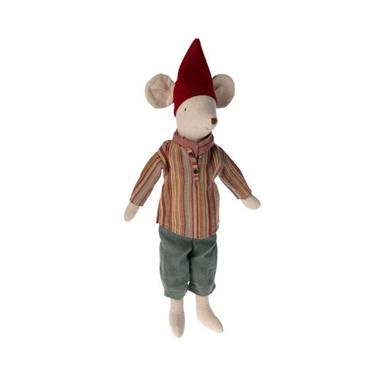 2023 Maileg Medium Christmas Boy Mouse - Knot and Spool