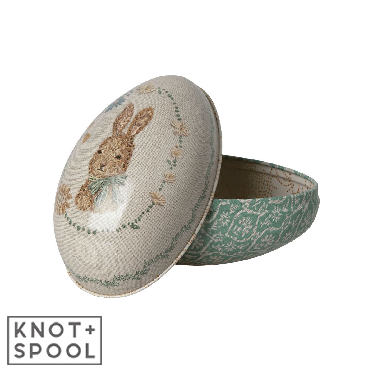 2023 Maileg Metal Easter Egg - Knot and Spool