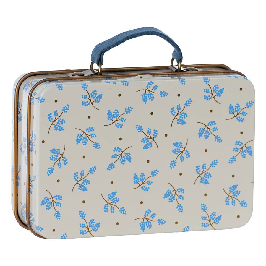 2023 Maileg Small Madelaine - Blue Suitcase - Knot and Spool