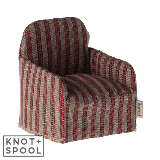 Maileg Striped Mouse Chair