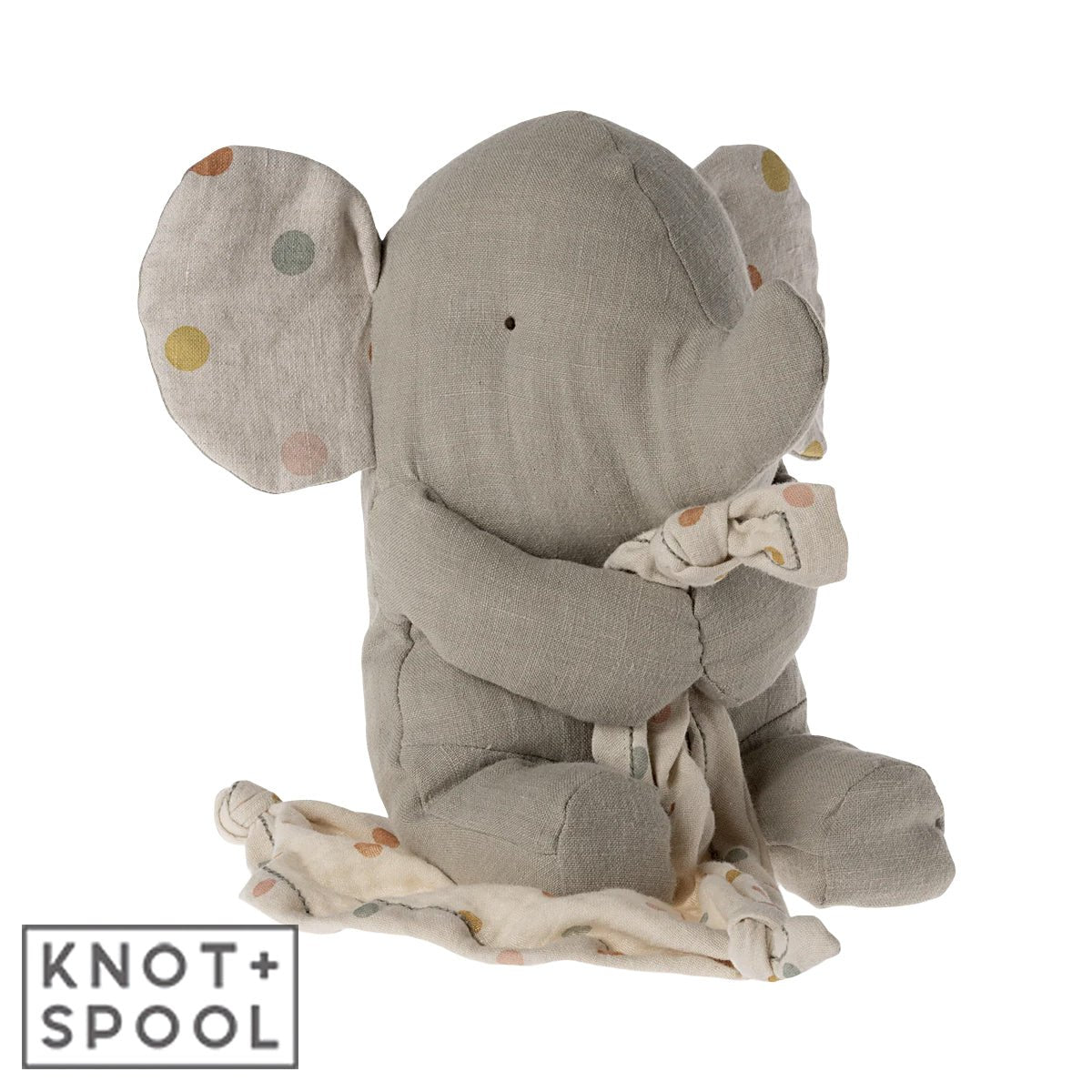 2024 Maileg Lullaby Friends Iron Grey Elephant - Knot and Spool