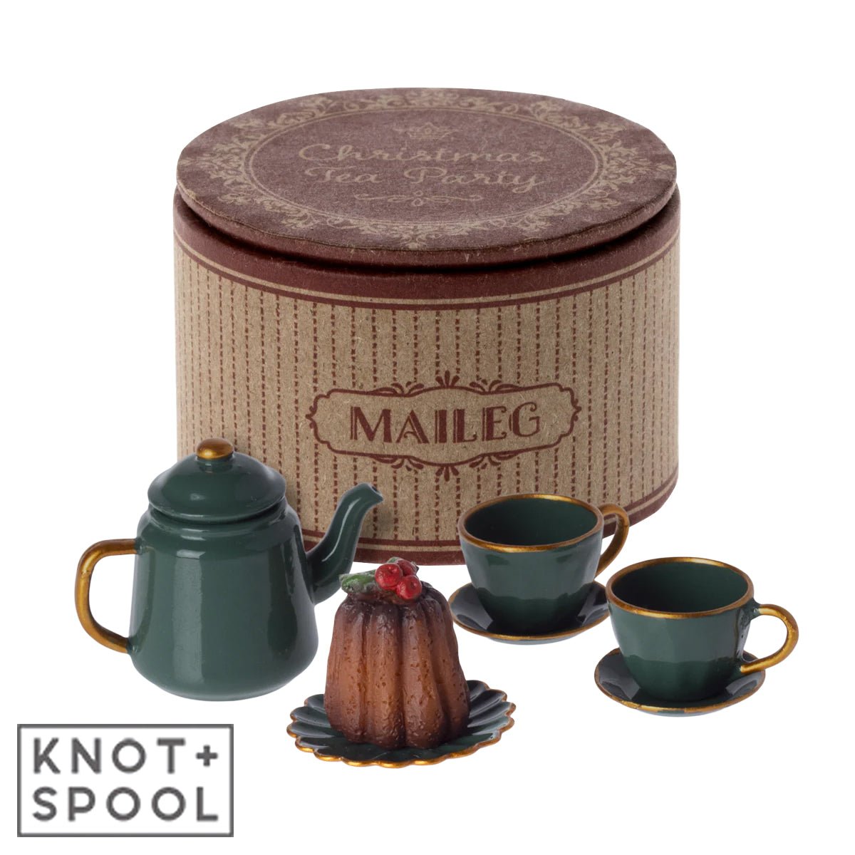 2024 Maileg Mouse Christmas Tea Party - Knot and Spool