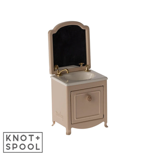 2024 Maileg Mouse Powder Sink Dresser - Knot and Spool