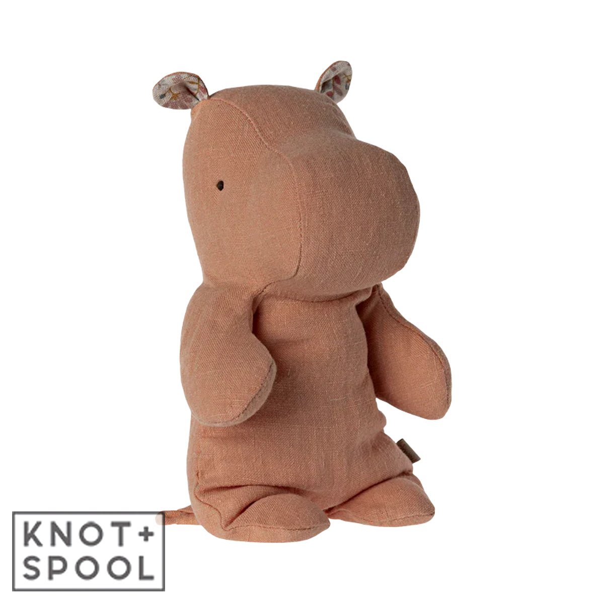 2024 Maileg Safari Friends Small Apricot Hippo - Knot and Spool