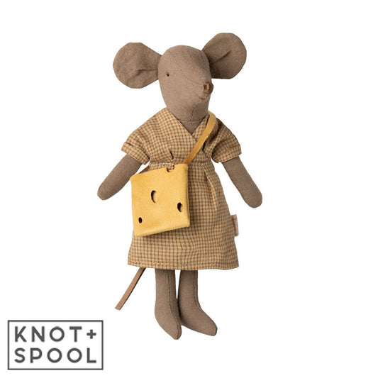 2025 Maileg Light - Brown Mum Mouse - Knot and Spool