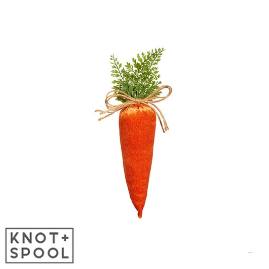 Plush Velvet Carrot | 9-inch