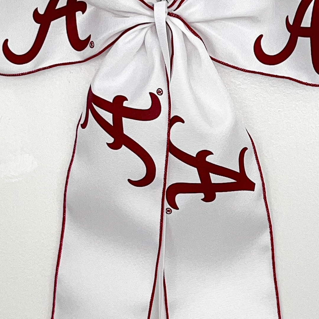 Alabama Crimson Tide Collegiate Ribbon Close Up