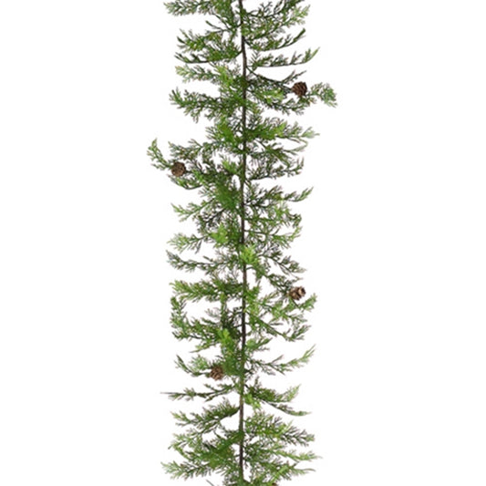 Faux Cedar Cypress Garland | 64-inches