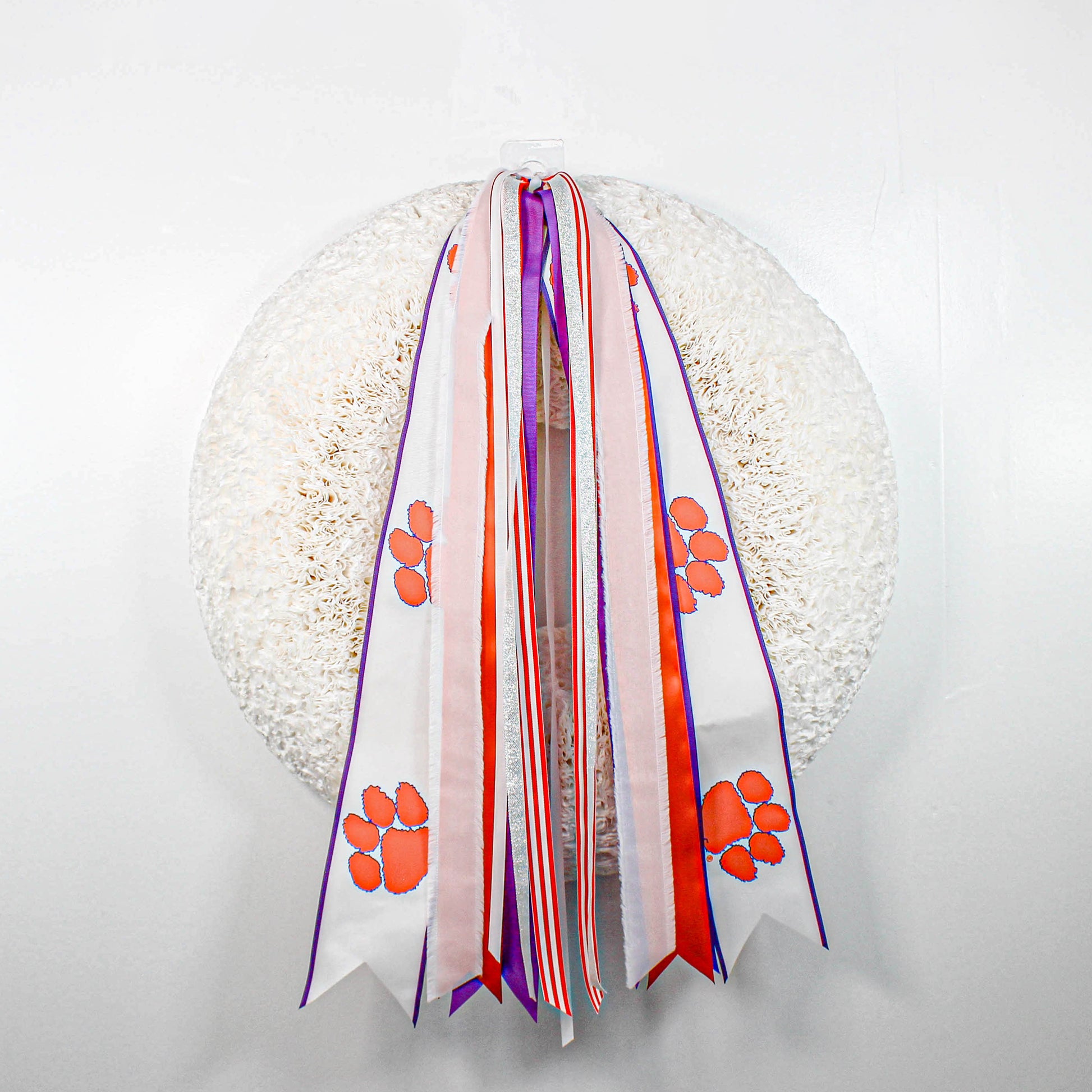 Clemson Tigers Collegiate Ribbon Set (without Bow)