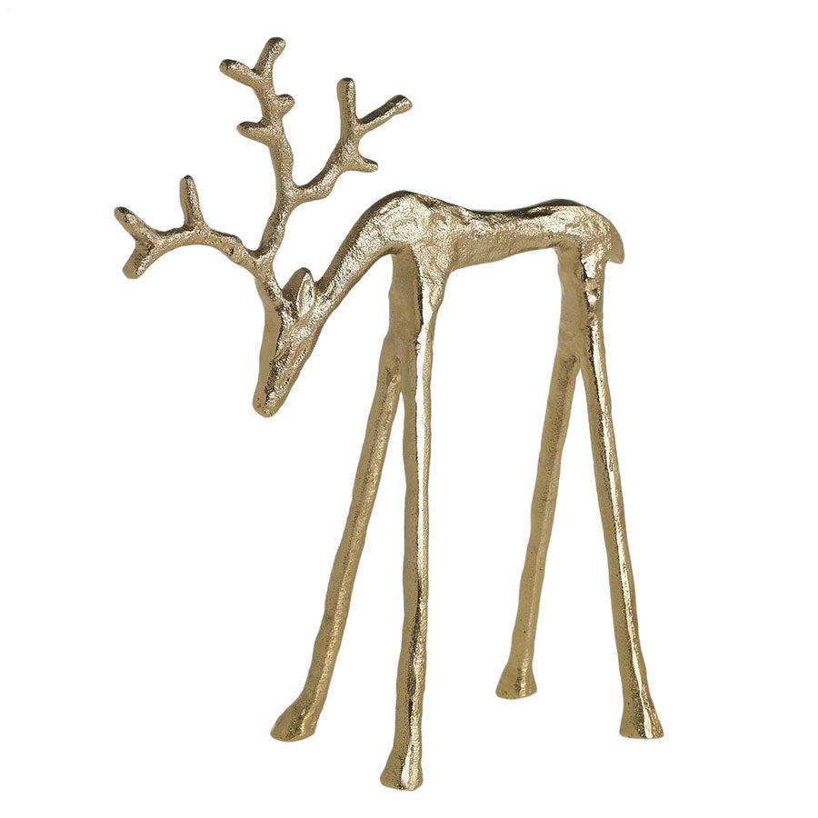 Large Gold Reindeer