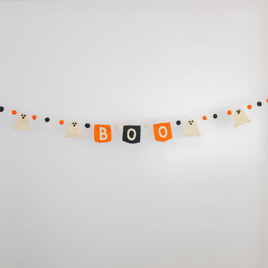 Halloween Boo Garland