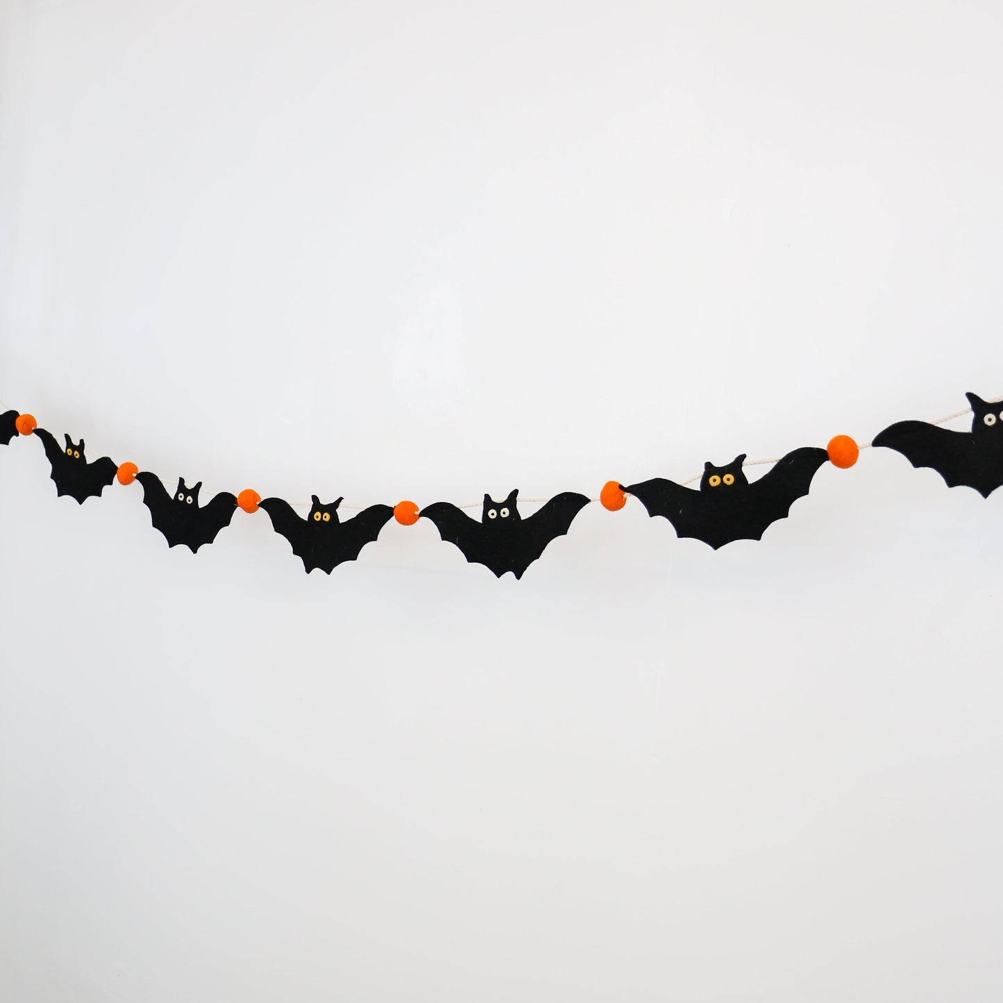 FELT HALLOWEEN BAT GARLAND