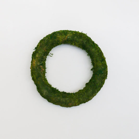 Green Moss Wreath | 12 inch