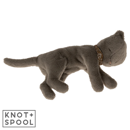 Maileg Earth-Grey Plush Kitten