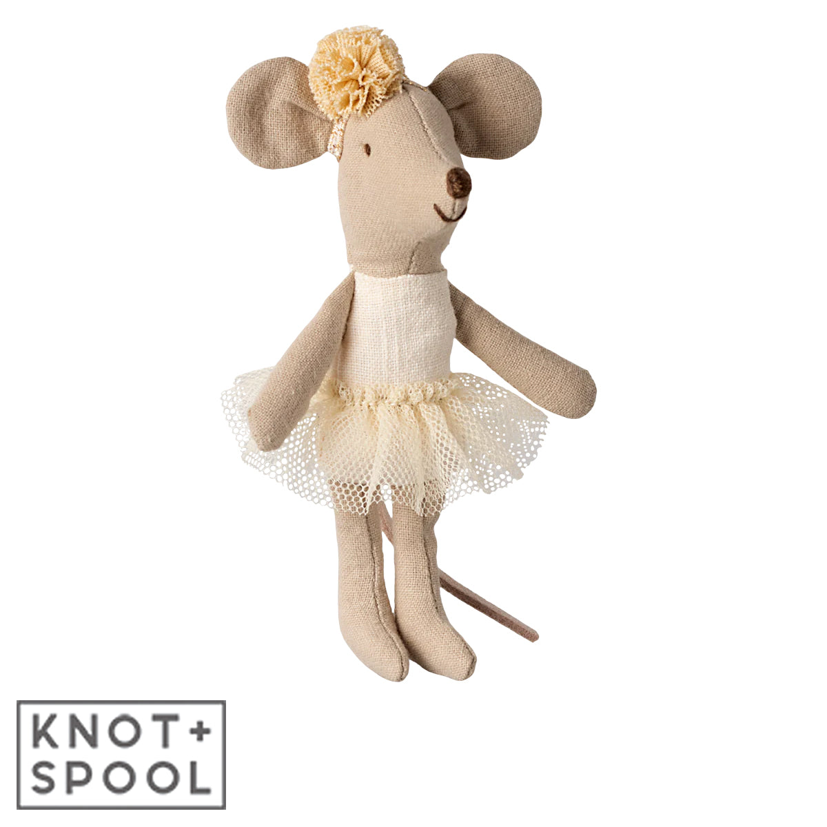 Maileg Little Sister Off-White Ballerina Mouse