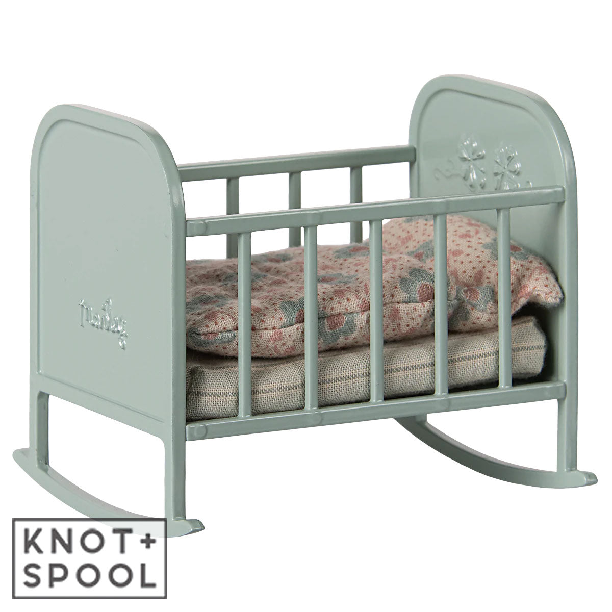 Maileg MY Blue-Mint Cradle