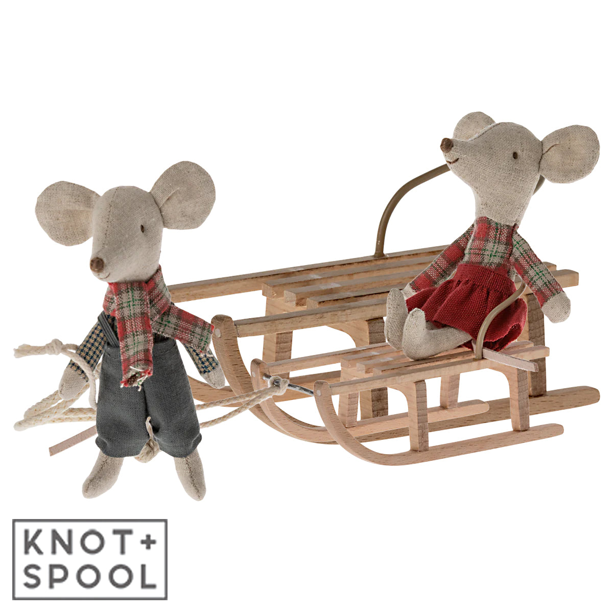 2024 Maileg Mouse Sled