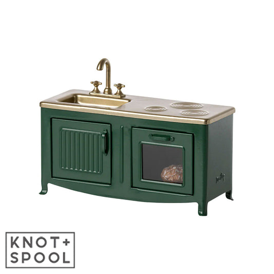 2023 Maileg Mouse Dark-Green Kitchen