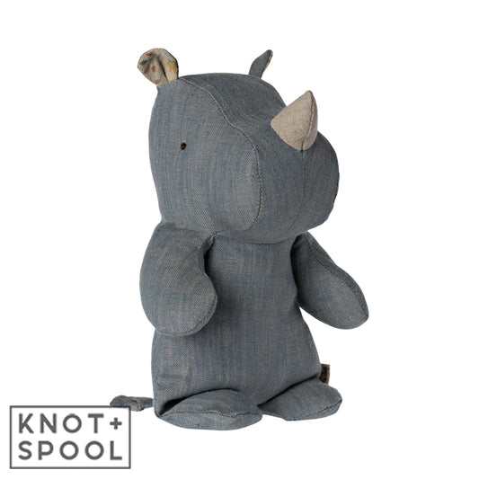 2024 Maileg Safari Friends Small Blue-Sand Rhino