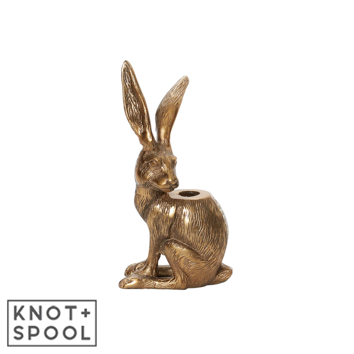 Majestic Hare Candle Holder