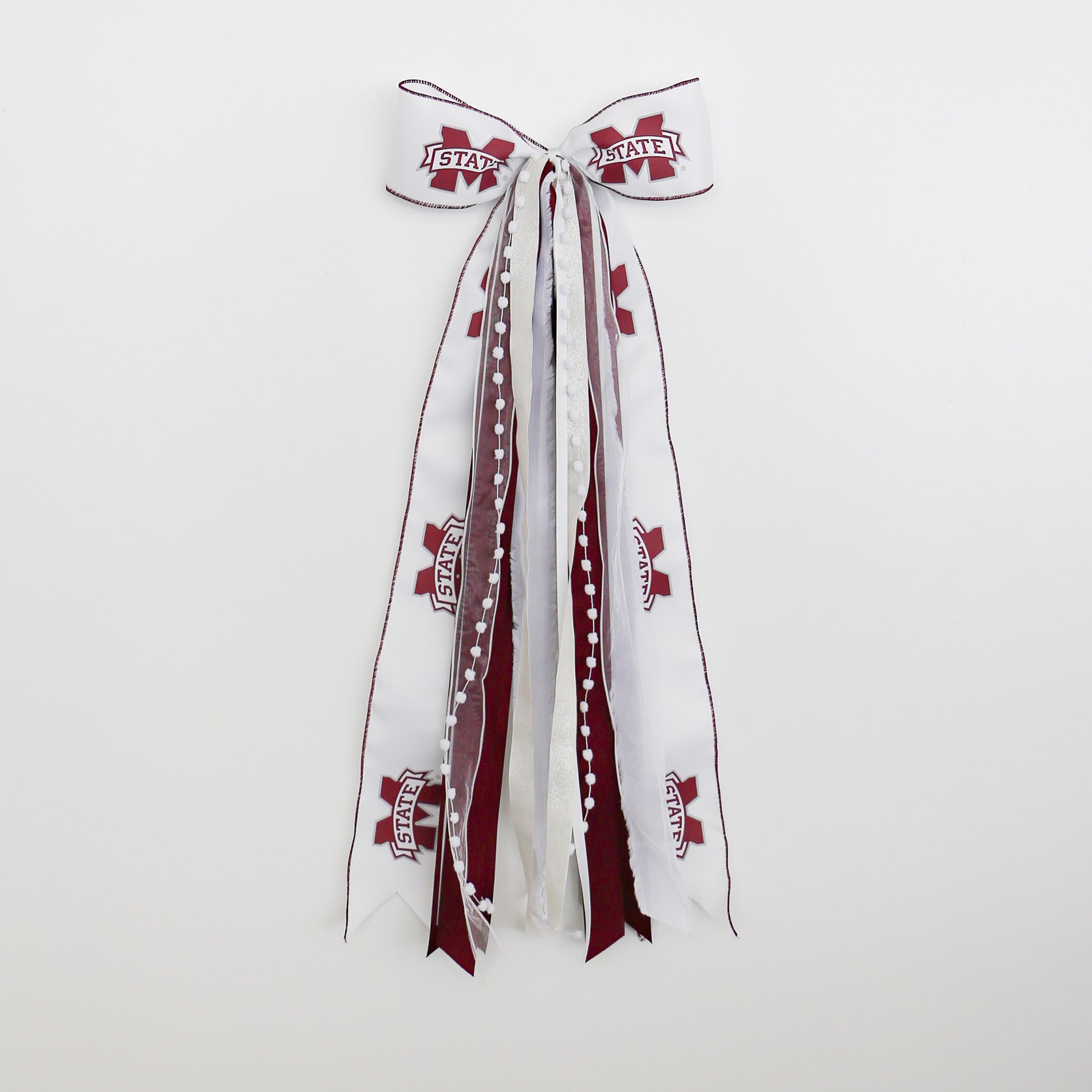 Mississippi State Bulldogs Collegiate Ribbon Set with Bow