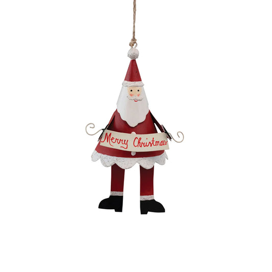 Santa Claus Merry Christmas Ornament