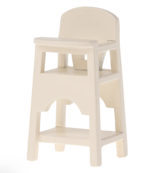 2024 Maileg Mouse Off-White High Chair