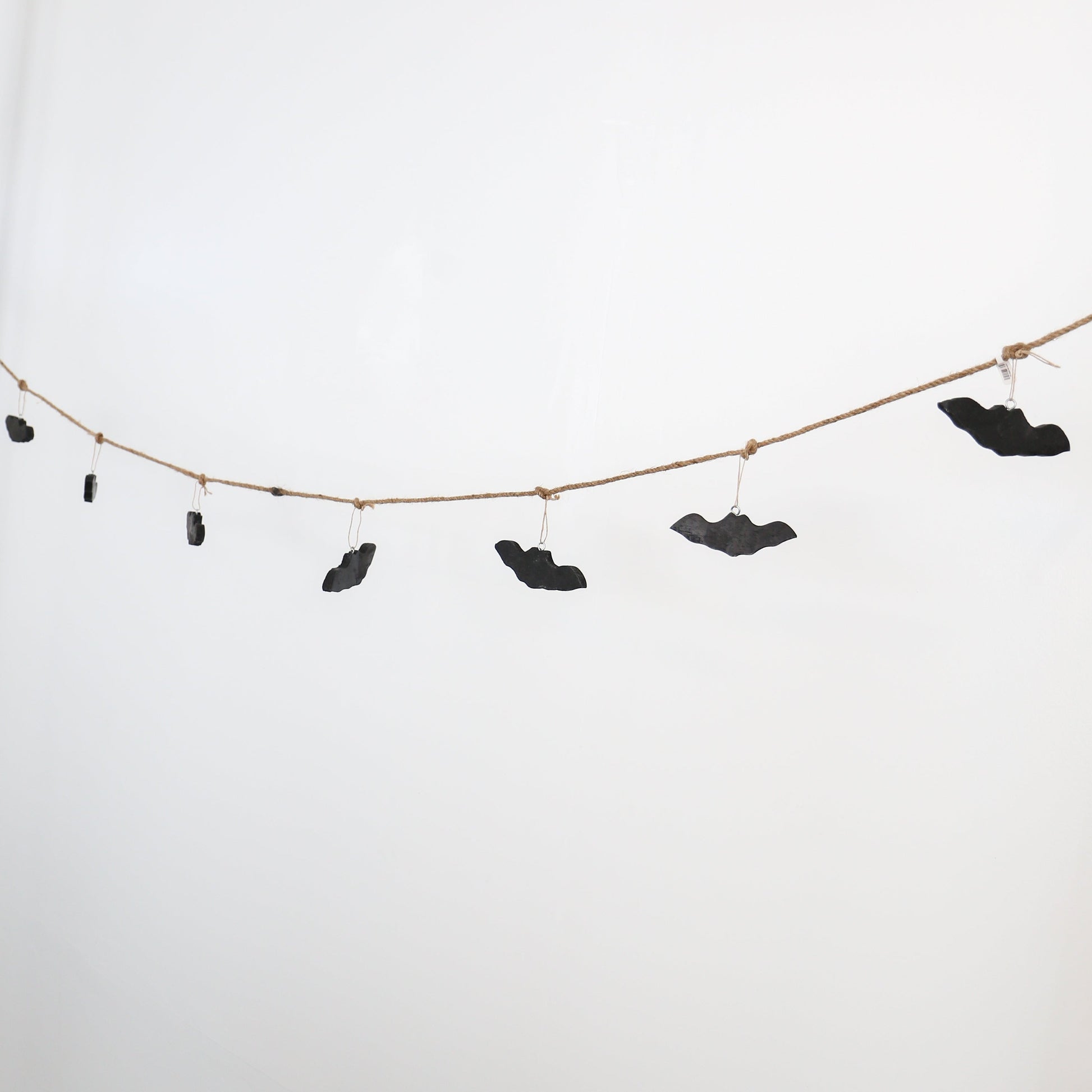 Wood Black Bat Garland