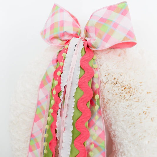 Gingham Garden RIBBON SET™ (with Bow) - Knot and Spool