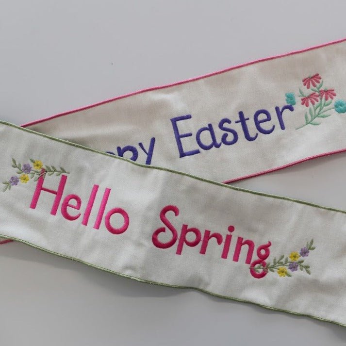 Happy Easter Banner - Knot and Spool