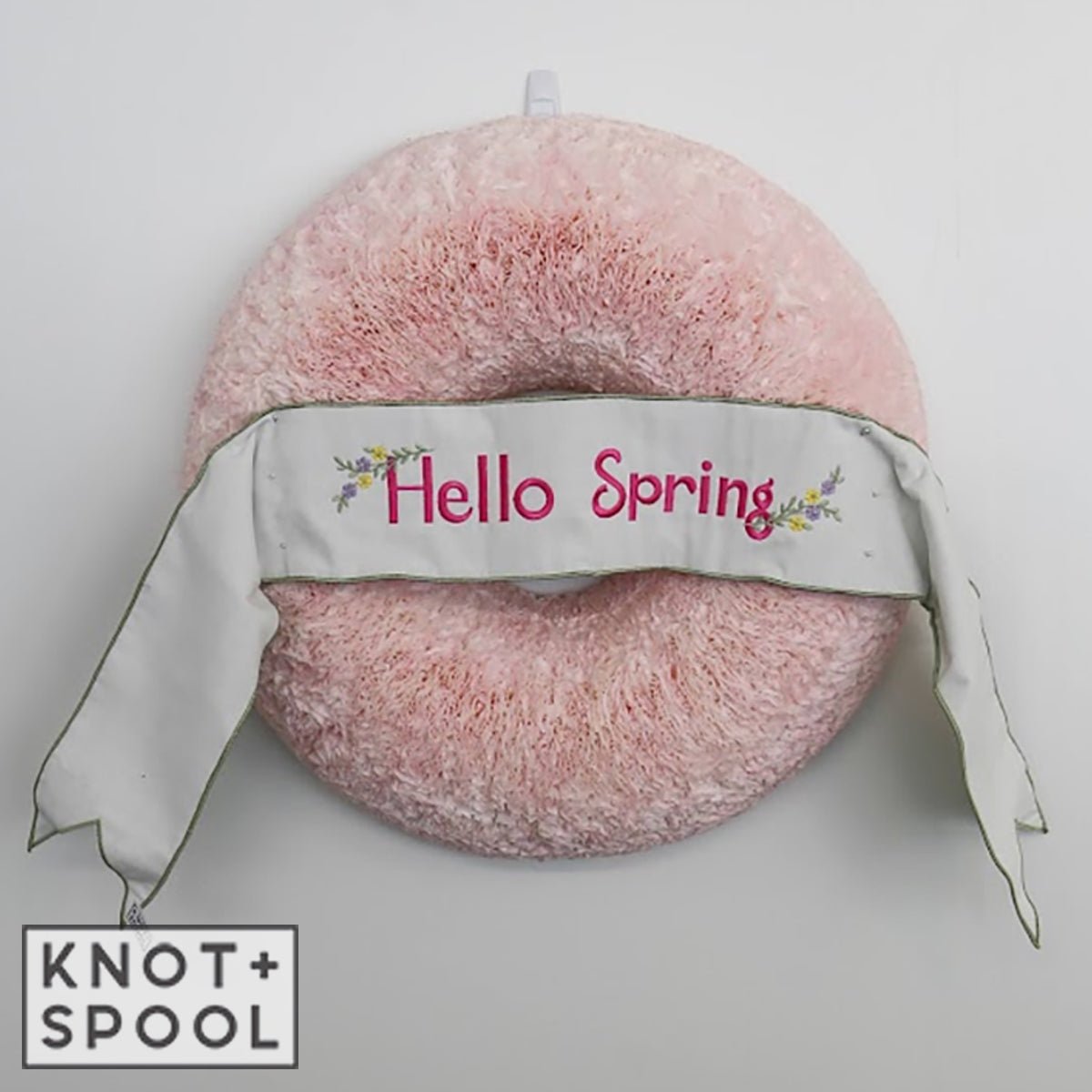 Hello Spring Banner - Knot and Spool