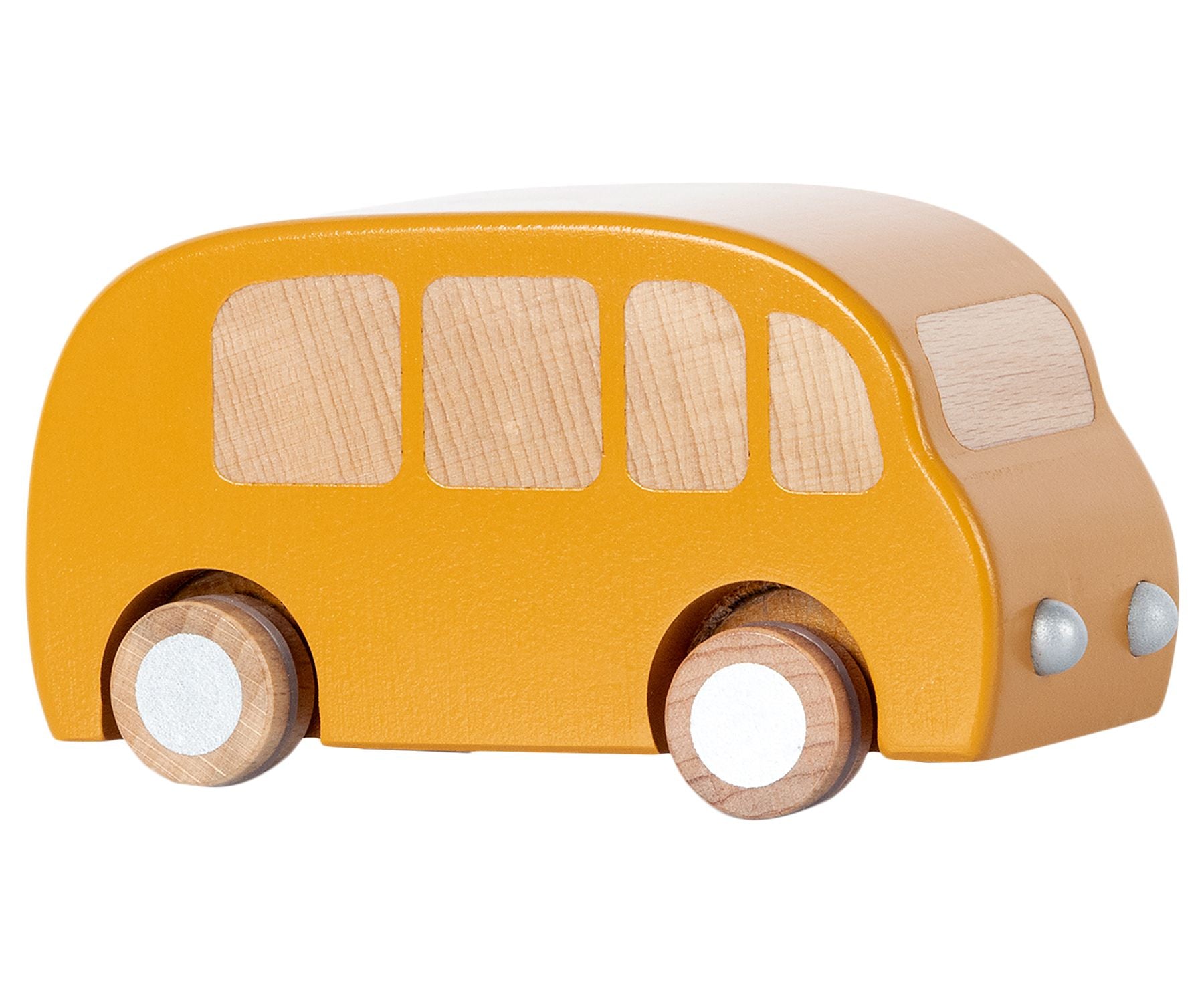 Maileg Wooden Yellow Bus