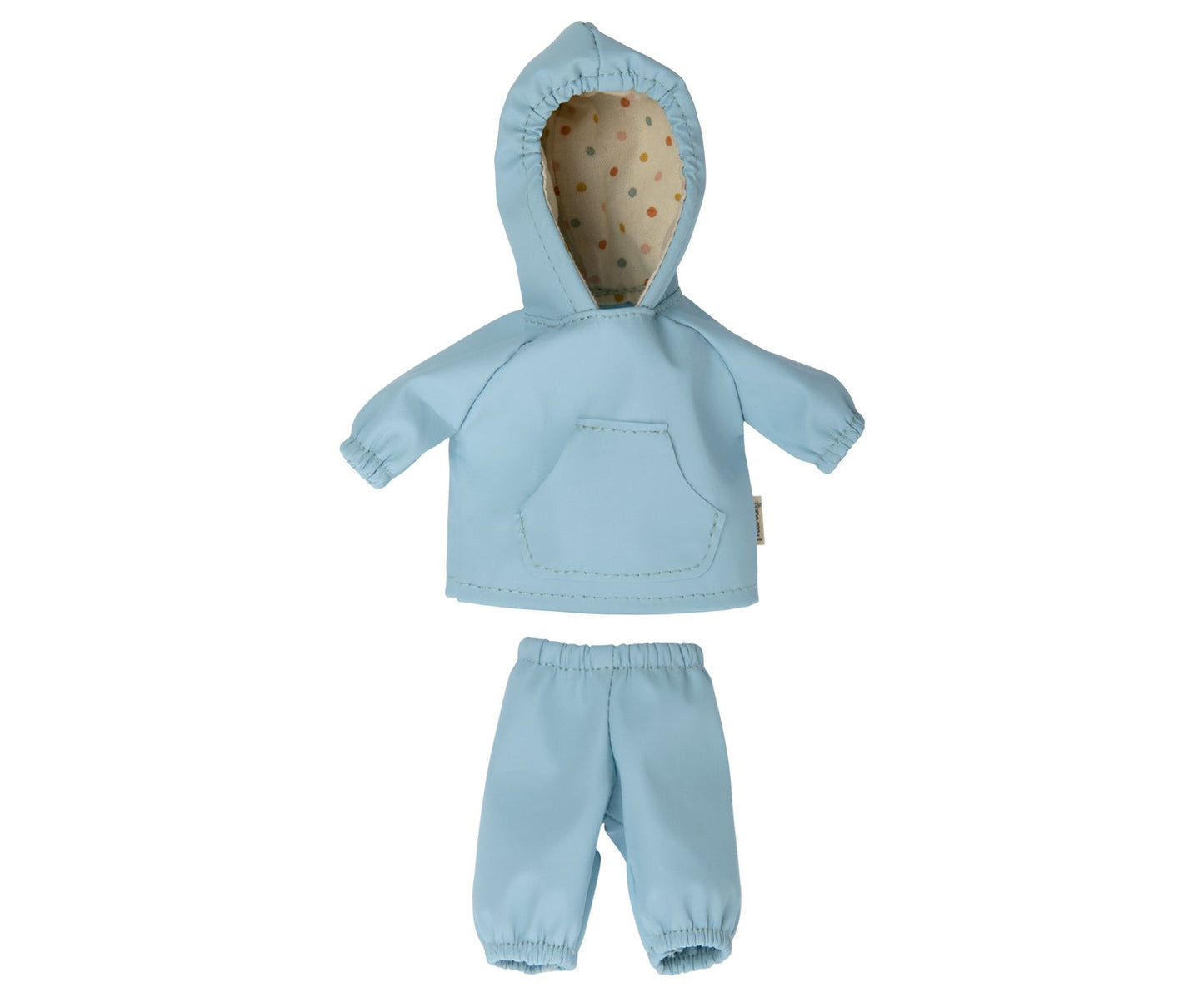 2022 Maileg Teddy Junior Rainwear-Blue