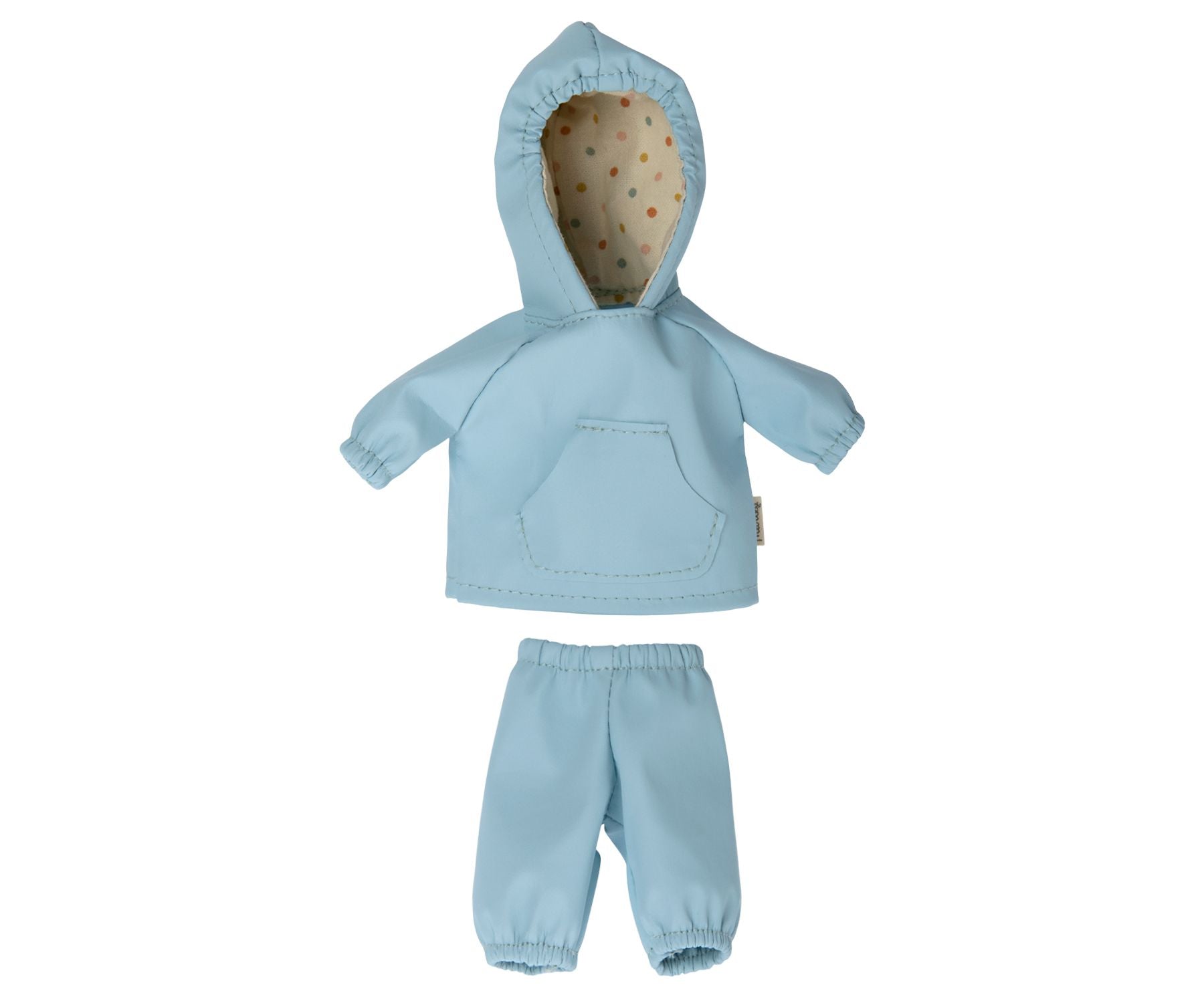 2022 Maileg Teddy Junior Rainwear-Blue