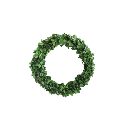 Preserved Boxwood Wreath | 9.75-inch