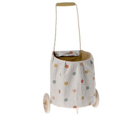 Maileg Yellow Multi Dots Trolley